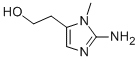 1H-Imidazole-5-ethanol,2-amino-1-methyl-(9CI) Struktur