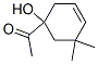 Ethanone, 1-(1-hydroxy-5,5-dimethyl-3-cyclohexen-1-yl)- (9CI) Struktur