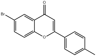 6-BROMO-4'-METHYLFLAVONE Struktur