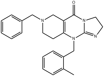 7-benzyl-10-(2-Methylbenzyl)-2,6,7,8,9,10-hexahydroiMidazo[1,2-a]pyrido[4,3-d]pyriMidin-5(3H)-one