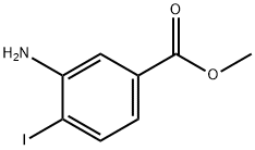 METHYL 3-AMINO-4-IODOBENZOATE Structure