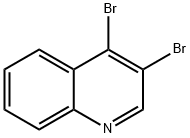 3,4-DIBROMOQUINOLINE Struktur