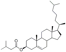 cholest-5-en-3beta-yl isovalerate Struktur