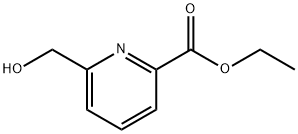 6-HYDROXYMETHYL-PYRIDINE-2-CARBOXYLIC ACID ETHYL ESTER Struktur