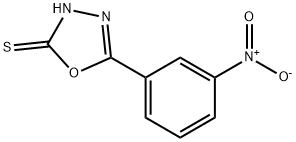 5-(3-NITROPHENYL)-1,3,4-OXADIAZOLE-2-THIOL Struktur