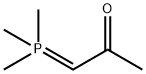 2-Propanone, 1-(trimethylphosphoranylidene)- (9CI) Struktur