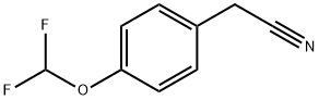 4-(DIFLUOROMETHOXY)PHENYLACETONITRILE Struktur