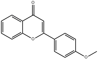 4'-METHOXYFLAVONE Structure