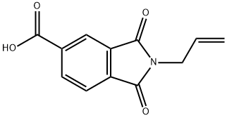 2-ALLYL-1,3-DIOXOISOINDOLINE-5-CARBOXYLIC ACID Struktur