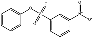 3-Nitrobenzenesulfonic acid phenyl ester Struktur