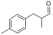 2-METHYL-3-TOLYLPROPIONALDEHYDE Struktur