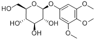 3,4,5-TRIMETHOXYPHENYL B-D-GLUCOPYRANOSIDE Struktur