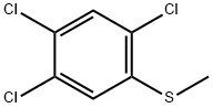 2,4,5-TRICHLOROTHIOANISOLE Struktur