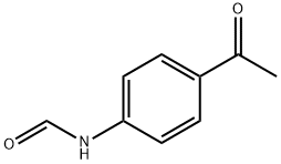 Formamide, N-(4-acetylphenyl)- (9CI) Struktur