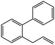 3-(2-ビフェニル)-1-プロペン 化學(xué)構(gòu)造式