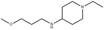 4-Piperidinamine,1-ethyl-N-(3-methoxypropyl)-(9CI) Struktur