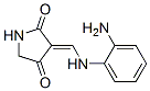 2,4-Pyrrolidinedione, 3-[[(2-aminophenyl)amino]methylene]- (9CI) Struktur