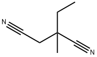 2-ethyl-2-methylsuccinonitrile, 4172-97-8, 結(jié)構(gòu)式