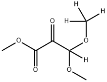 Methyl 3,3-diMethoxy-2-oxopropanoate Struktur