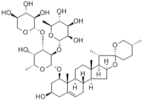 Ophiopogonin Struktur