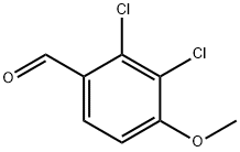 2, 3-Dichloro-4-methoxybenzaldehyde Struktur