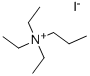 TRIETHYLPROPYLAMMONIUM IODIDE Struktur