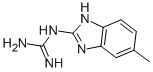 Guanidine, (5-methyl-1H-benzimidazol-2-yl)- (9CI) Struktur