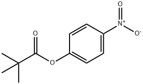 4-NITROPHENYL TRIMETHYLACETATE Struktur