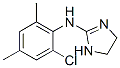 N-(2-Chloro-4,6-dimethylphenyl)-4,5-dihydro-1H-imidazole-2-amine Struktur