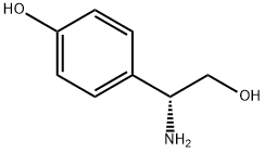 (R)-4-(1-Amino-2-hydroxyethyl)phenol Struktur