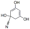 2,4-Cyclohexadiene-1-carbonitrile, 1,3,5-trihydroxy- (9CI) Struktur