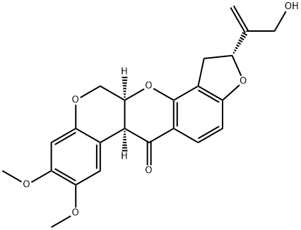 amorphigenin Struktur