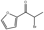 1-Propanone, 2-bromo-1-(2-furanyl)- (9CI) Struktur