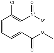 METHYL 3-CHLORO-2-NITROBENZOATE Struktur