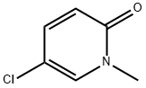 5-Chloro-1-Methylpyridin-2-one Struktur