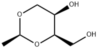 1,3-Dioxane-4-methanol, 5-hydroxy-2-methyl-, (2S,4R,5R)- (9CI) Struktur