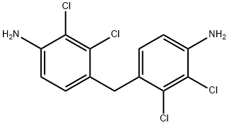 Bis(4-amino-2,3-dichlorophenyl)methane Struktur