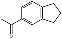 5-ACETYLINDANE Struktur