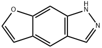 1H-Furo[3,2-f]indazole  (9CI) Struktur