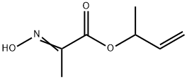 Propanoic acid, 2-(hydroxyimino)-, 1-methyl-2-propenyl ester (9CI) Struktur