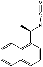 (R)-(-)-1-(1-NAPHTHYL)ETHYL ISOCYANATE Struktur