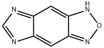 1H-Imidazo[4,5-f]-2,1,3-benzoxadiazole(9CI) Struktur