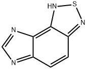 1H-Imidazo[4,5-e]-2,1,3-benzothiadiazole(9CI) Struktur