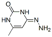 2,4(1H,3H)-Pyrimidinedione, 6-methyl-, 4-hydrazone (9CI) Struktur