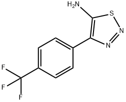 4-[4-(TRIFLUOROMETHYL)PHENYL]-1,2,3-THIADIAZOL-5-AMINE price.