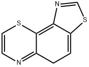 5H-Thiazolo[5,4-h][1,4]benzothiazine(9CI) Struktur