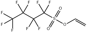 VINYL NONAFLUORO-1-BUTANESULFONATE Struktur