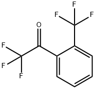 2,2,2-Trifluoro-1-[2-(trifluoromethyl)phenyl]ethan-1-one, 2-(Trifluoroacetyl)benzotrifluoride Struktur