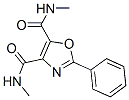 N,N'-Dimethyl-2-phenyl-4,5-oxazoledicarboxamide Struktur