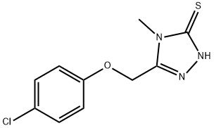 5-[(4-CHLOROPHENOXY)METHYL]-4-METHYL-4H-1,2,4-TRIAZOLE-3-THIOL price.